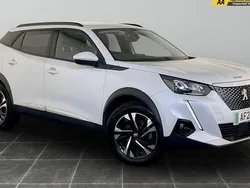 White Used 2021 Peugeot e-2008 Allure Premium SUV | £10,995 (Good price)