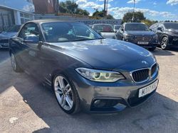 Grey Used 2017 BMW 218 M Sport Cabriolet | £10,490 (Fair price)