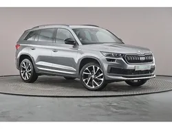 Graphite grey metallic Used 2023 Skoda Kodiaq SportLine SUV | £30,308 (Fair price)