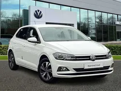 White Used 2021 VW Polo Match Hatchback | £15,991 (Fair price)