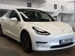 White Used 2020 Tesla Model 3 Long Range Sedan | £17,500 (Good price)