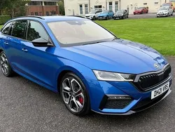 Blue Used 2021 Skoda Octavia vRS Estate | £21,500 (Fair price)