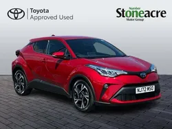 Red Used 2022 Toyota C-HR Design SUV | £20,500 (Fair price)