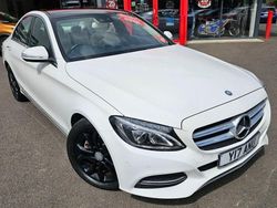 White Used 2014 Mercedes C220 Premium Plus Sedan | £11,495 (Fair price)