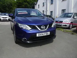 Blue Used 2014 Nissan Qashqai Acenta Premium SUV | £6,995 (Fair price)