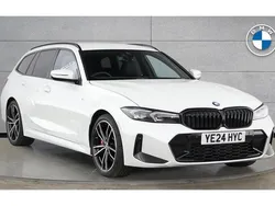 White Used 2024 BMW 320 M Sport Estate | £37,995