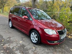 Red Used 2022 VW Touran MPV | £2,950