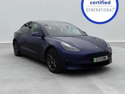 Blue Used 2021 Tesla Model 3 Long Range AWD Sedan | £12,995 (Fair price)
