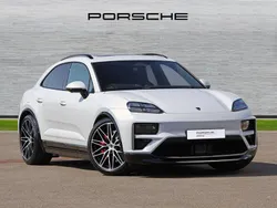Ice grey metallic New 2025 Porsche Macan Turbo SUV | £98,500