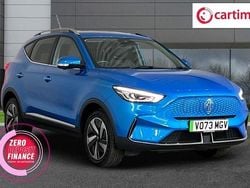 Blue Used 2023 MG ZS Trophy Connect Sedan | £15,299 (Good price)