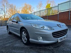 Silver Used 2010 Peugeot 407 Sport Estate | £695 (Good price)