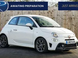 White Used 2017 Abarth 595 Hatchback | £11,295 (Fair price)