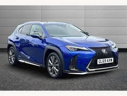 Azure blue Used 2019 Lexus UX 250h Sport Line SUV | £20,651 (Expensive)