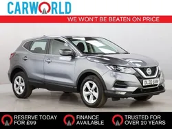 Grey Used 2020 Nissan Qashqai Acenta Premium SUV | £8,690 (Good price)