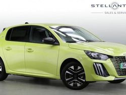 Yellow Used 2024 Peugeot e-208 Allure Hatchback | £17,644 (Expensive)