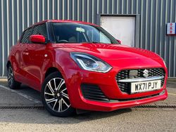 Red Used 2021 Suzuki Swift SZ-L Hatchback | £9,995