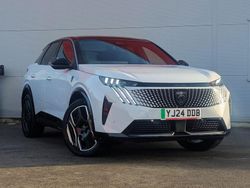 White Used 2024 Peugeot e-3008 GT SUV | £25,995 (Expensive)