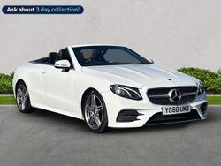 White Used 2018 Mercedes E220 AMG line Cabriolet | £19,799 (Fair price)