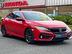 Red Used 2021 Honda Civic SR Hatchback | £15,845 (Fair price)