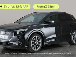 Black Used 2021 Audi Q4 e-tron Advanced SUV | £21,103 (Good price)