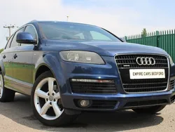 Blue Used 2007 Audi Q7 S-Line SUV | £5,990 (Fair price)