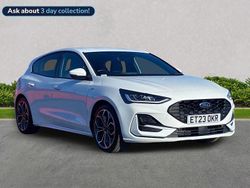 White Used 2023 Ford Focus ST-Line X Hatchback | £18,808 (Fair price)