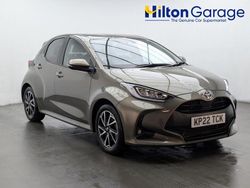 Bronze Used 2022 Toyota Yaris Hybrid Design Hatchback | £16,700 (Fair price)