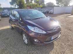 Red Used 2010 Ford Fiesta Zetec Hatchback | £2,495 (A bit pricey)