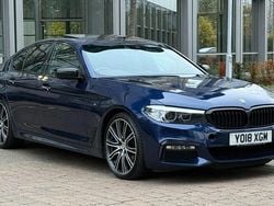 Blue Used 2018 BMW 540 M Sport Sedan | £18,690 (Fair price)