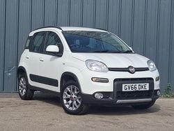 White Used 2017 Fiat Panda 4x4 Hatchback | £7,498 (Good price)