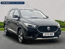 Black Used 2020 MG ZS Excite Sedan | £10,789 (Fair price)