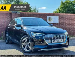 Black Used 2020 Audi e-tron Sport SUV | £18,399 (Fair price)