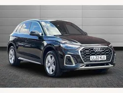 Black Used 2022 Audi Q5 S-Line SUV | £30,895 (Fair price)