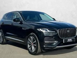 Black Used 2021 Jaguar F-Pace SE SUV | £31,690 (Fair price)