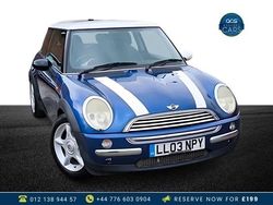 Blue Used 2003 Mini Cooper Hatch Hatchback | £2,000 (Expensive)