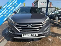 Grey Used 2017 Hyundai Tucson SE SUV | £10,495 (Good price)