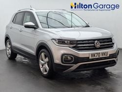 Silver Used 2020 VW T-Cross SEL SUV | £14,750 (Fair price)