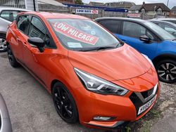 Orange Used 2018 Nissan Micra Acenta Hatchback | £8,490 (Fair price)