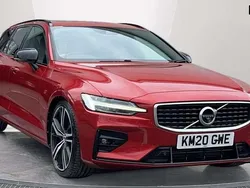 Red Used 2020 Volvo V60 R-Design Estate | £26,957 (Expensive)