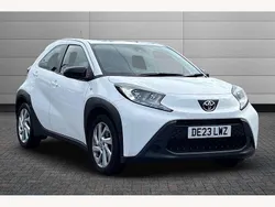 White Used 2023 Toyota Aygo PURE Hatchback | £14,395 (Fair price)