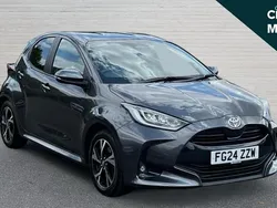 Grey Used 2024 Toyota Yaris Hybrid Design Hatchback | £17,692 (Fair price)
