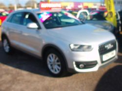 Silver Used 2013 Audi Q3 SUV | £9,995 (Fair price)