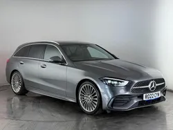 Grey Used 2022 Mercedes C200 AMG Line Premium Estate | £24,800 (Expensive)