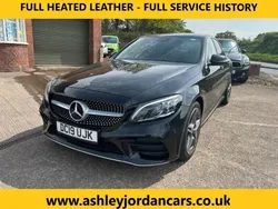 Black Used 2019 Mercedes C220 AMG Line Premium Sedan | £17,999 (A bit pricey)