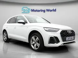 White Used 2021 Audi Q5 S-Line SUV | £28,800 (Good price)