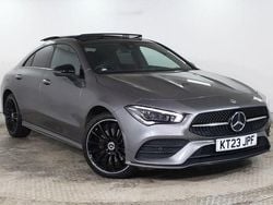 Grey Used 2023 Mercedes CLA250e AMG Line Premium Plus Sedan | £25,975 (Fair price)