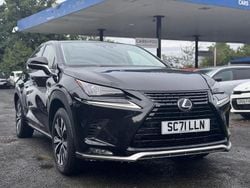 Black Used 2021 Lexus NX300h SUV | £19,995 (Fair price)