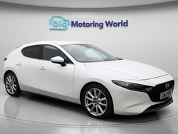 White Used 2021 Mazda 3 Inclusive Hatchback | £12,675 (Fair price)