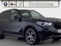 Black Used 2022 BMW X5 M Sport SUV | £45,490 (A bit pricey)