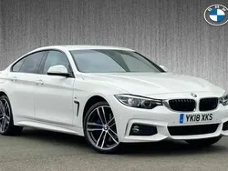 White Used 2018 BMW 420 Gran Coupé M Sport Coupe | £15,995 (Fair price)